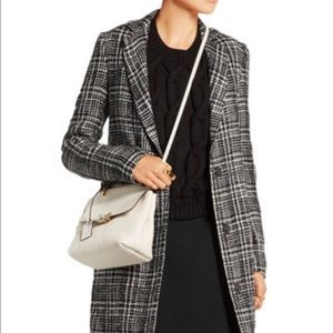 Lanvin Prince of Wales check wool-blend tweed coat